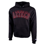 Limited Edition Aztecs Classic Twill Pullover Sweatshirt Black On Red - Black