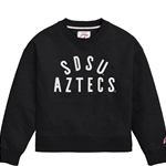 SDSU Aztecs Boxy Crew - Black