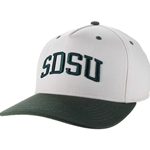 SDSU Heritage Twill Adjustable Cap - Dark Green