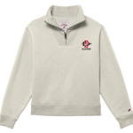 Women's SDSU Alumni Left Chest Quarter Zip