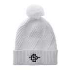 Bridger Textured Cuff Beanie With Black SD Interlock