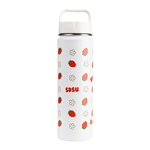 30 Oz H2Go Crux Sports Bottle  With Strawberries And Daisies