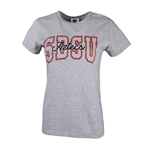 Women's SDSU Aztecs Tee - Oxford Gray