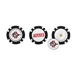 3 Pack Golf Chip With Removable Marker: SD Interlock