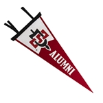 Pennant 9X24 SD Interlock Alumni