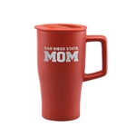 SDSU Mom Ceramic Travel Mug