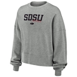 Women's Nike SDSU Aztecs Fleece Crew
