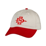 SD Interlock 2 Tone EZA Hat - Red
