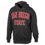 San Diego State Classic Pullover Sweatshirt-Graphite