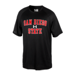 Under Armour San Diego State Tee-Black