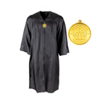 Bachelor Regalia Gown  - Black