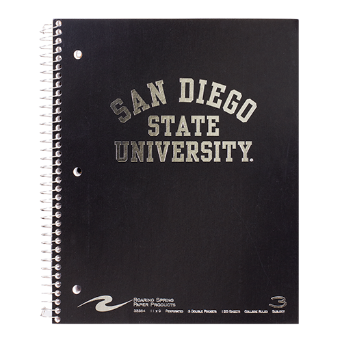 Shop Aztecs San Diego State University 3Subject Notebook