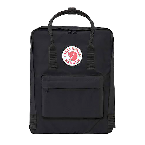 Verandert in bespotten canvas shopaztecs - Fjallraven Kanken Backpack - Black