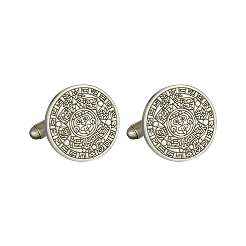 Shop Aztecs - Aztec Calendar Cufflink Set