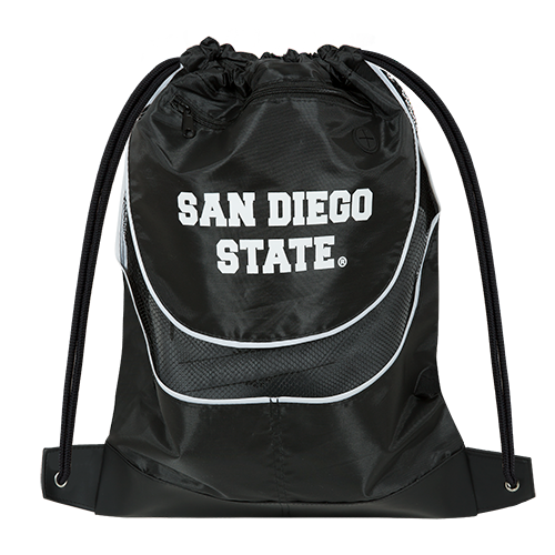 drawstring black bag