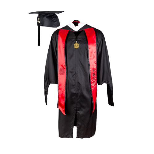 Shop Aztecs - Master Gown with Medallion Zipper Pull Shop Aztecs - Master Gown with Medallion Zipper Pull