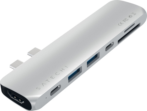 MacBookアクセサリー Satechi USB-C Pro Hub Slim MacBook Pro Hub Slim | Satechi - Apple and PC Accessories