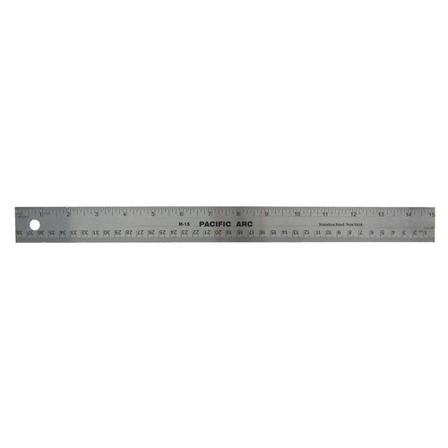 Micro-Mark 10115 12 Stainless Steel Machinists Ruler — White Rose Hobbies