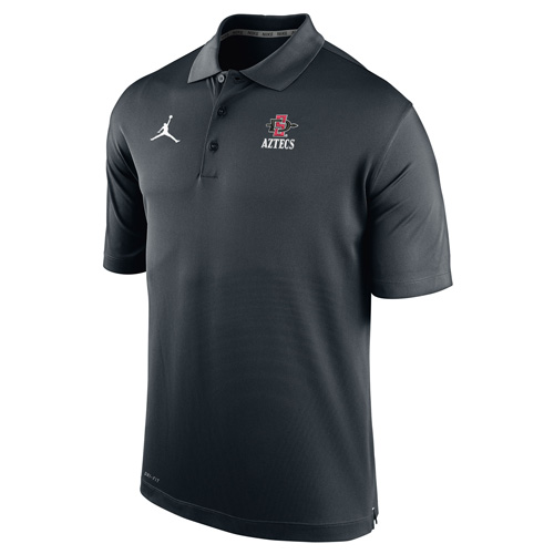 shopaztecs Nike Jordan Polo With Jumpman Interlocking SD Spear Aztecs