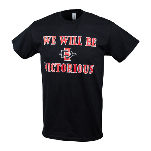 Shop Aztecs We Will Be Victorious Tee