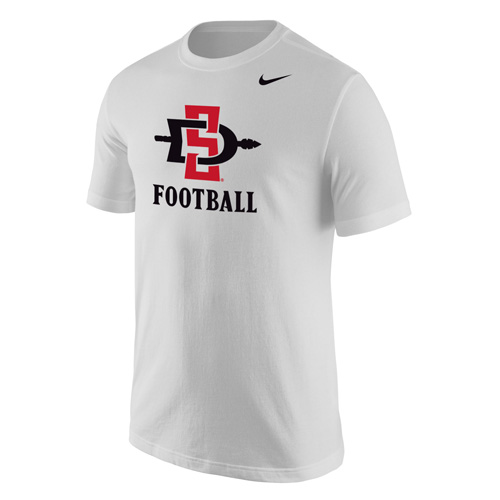 Shop Aztecs - Nike SD Interlock Football Tee