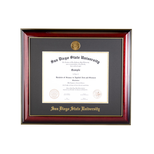 コレクション diploma Shop Aztecs - Classic Diploma Frame With SDSU Medallion
