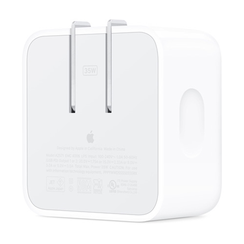 Shop Aztecs - Apple 35W Dual USB-C Port Compact Power Adapter