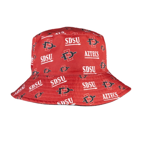 Shop Aztecs - Reversible Bucket Hat SD Interlock SDSU Aztecs