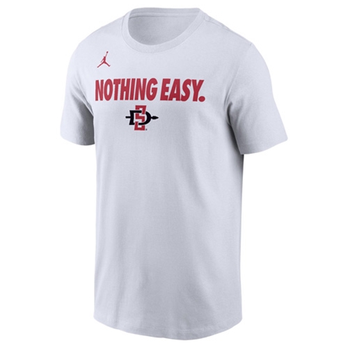 Shop Aztecs - Nike Jordan SDSU 2025 Mountain West Tournament Bench Tee