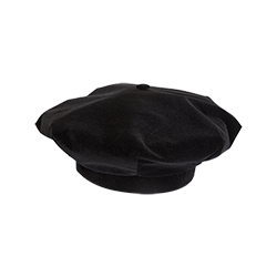Doctoral Tam Hat-Black