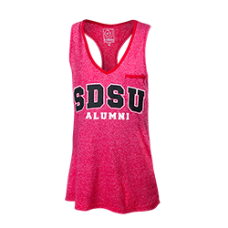 SDSU Alumni Jewel Tank-Red