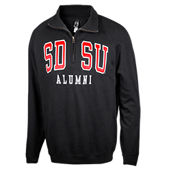 SDSU Alumni 1/4 Zip Sweatshirt