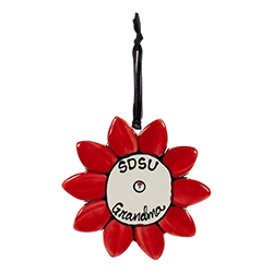 SDSU Grandma Flower Ornament