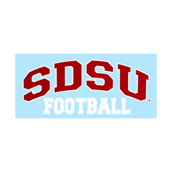 SDSU Football Decal