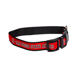 Medium San Diego State Pet Collar