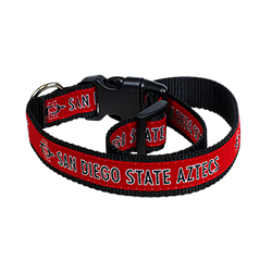Large San Diego State Pet Collar