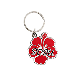 SDSU Hibiscus Keytag