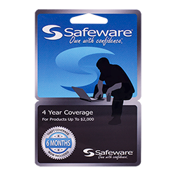 Safeware 4 Year Extended Service Plan for Devices Up to $2000