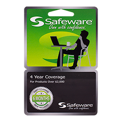 Safeware 4 Year Extended Service Plan For Devices Over $2,000