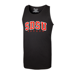 SDSU Aztecs Basic Tank-Black