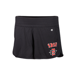 Women's SD Spear Mesh Shorts-Black