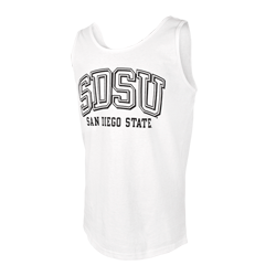 SDSU San Diego State Tank-White