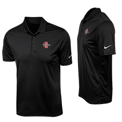 Nike SD Spear Polo Swoosh left sleeve-Black