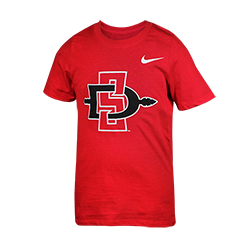 Toddler Nike SD Spear Tee-Red