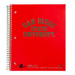 San Diego State University 3-Subject Notebook