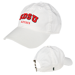 SDSU Aztecs Adjustable Cap-Black & Charcoal