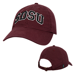 SDSU Adjustable Cap-Maroon