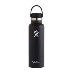 Hydro Flask 21 oz Standard Mouth Flex Cap-Black