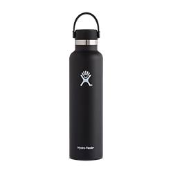 Hydro Flask 24 oz Standard Mouth Bottle-Black