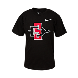 Toddler Nike SD Spear Tee-Black